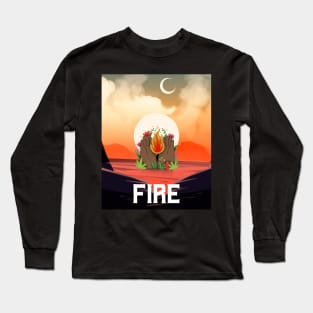 Fire Spirit Long Sleeve T-Shirt